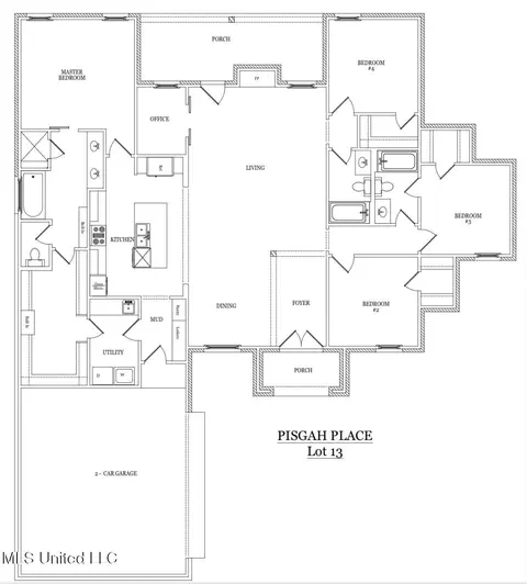 Floorplan - 218 Lizzy Ln, Brandon, MS 39047 photo 1 of 1