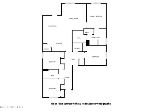 Floorplan - 137 Mill Ct, Lucedale, MS 39452 photo 1 of 1