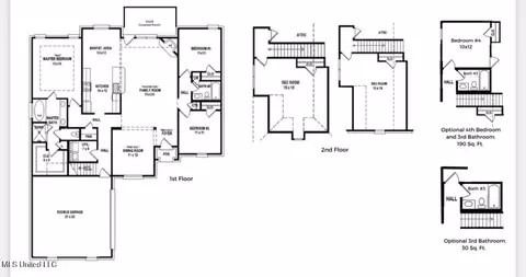 Floorplan - 723 Lucas Ln, Hernando, MS 38632 photo 1 of 1