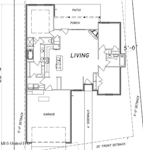 Floorplan - 196 Lake Harbor Rd, Brandon, MS 39047 photo 1 of 1