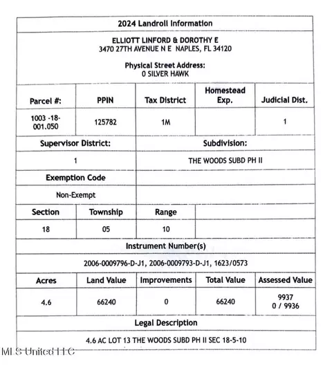 lot Apt 13 Silver Hawk, Saucier, MS 39574