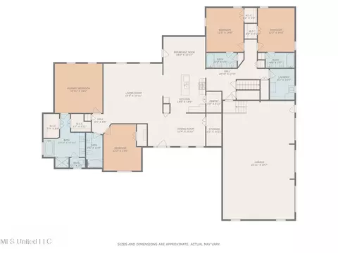 Floorplan - 1778 Sunset Farms Dr, Hernando, MS 38632 photo 1 of 8