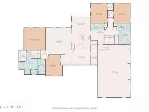 Floorplan - 1778 Sunset Farms Dr, Hernando, MS 38632 photo 5 of 8