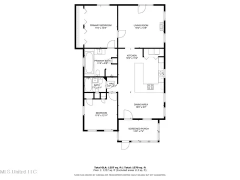 Floorplan - 129 Ocean Wave Ave, Long Beach, MS 39560 photo 1 of 2