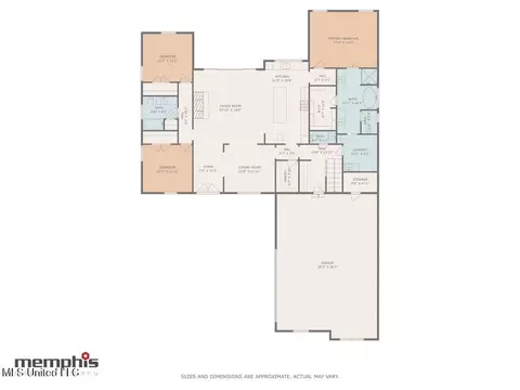 Floorplan - 2115 Livingston Way, Hernando, MS 38632 photo 1 of 3