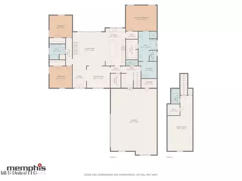 Floorplan - 2115 Livingston Way, Hernando, MS 38632 photo 3 of 3