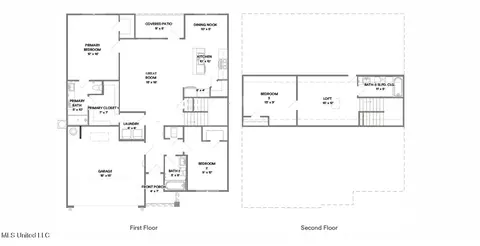 Floorplan - 7964 Buttonbush Rd, Biloxi, MS 39532 photo 1 of 1