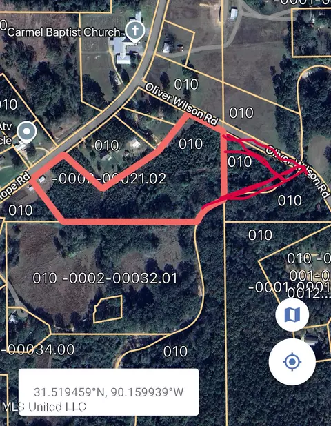 1110 Carmel-new Hope Rd, Monticello, MS 39654