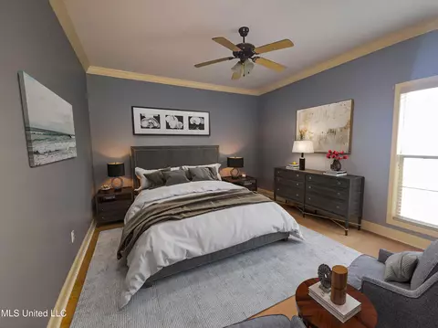 Bedroom - 133 Northgate Dr, Canton, MS 39046 photo 4 of 5