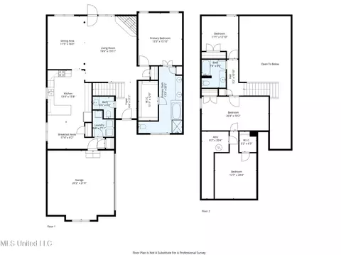 Floorplan - 457 Fairway Oaks Dr, Hernando, MS 38632 photo 1 of 1