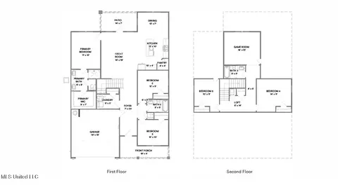 Floorplan - 7977 Buttonbush Rd, Biloxi, MS 39532 photo 1 of 1