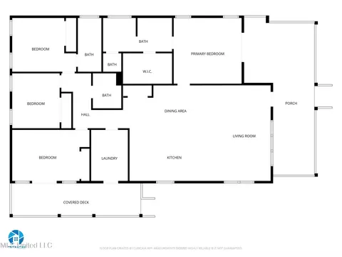 Floorplan - 216 E Fifth St, Long Beach, MS 39560 photo 2 of 2