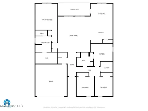 Floorplan - 1012 Enclave Cir, Long Beach, MS 39560 photo 1 of 1