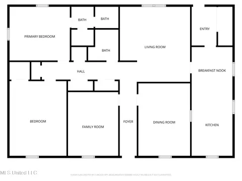 Floorplan - 14505 Wolf Ridge Rd, Moss Point, MS 39562 photo 1 of 1