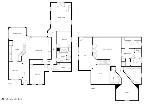 Floorplan - 18079 Pecan Ct, Saucier, MS 39574 photo 1 of 1