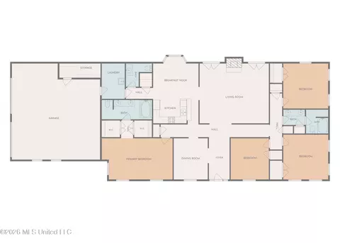 Floorplan - 131 Monk Mitchell Rd, Picayune, MS 39466 photo 1 of 1