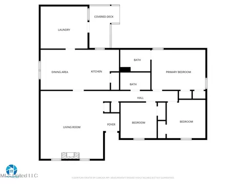 Floorplan - 210 N Mcgregor St, Wiggins, MS 39577 photo 1 of 4