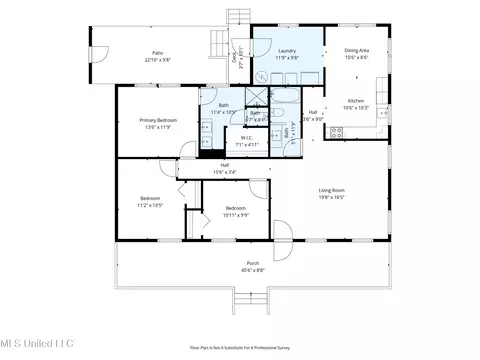 Floorplan - 540 Douglas Rd, Hernando, MS 38632 photo 1 of 1