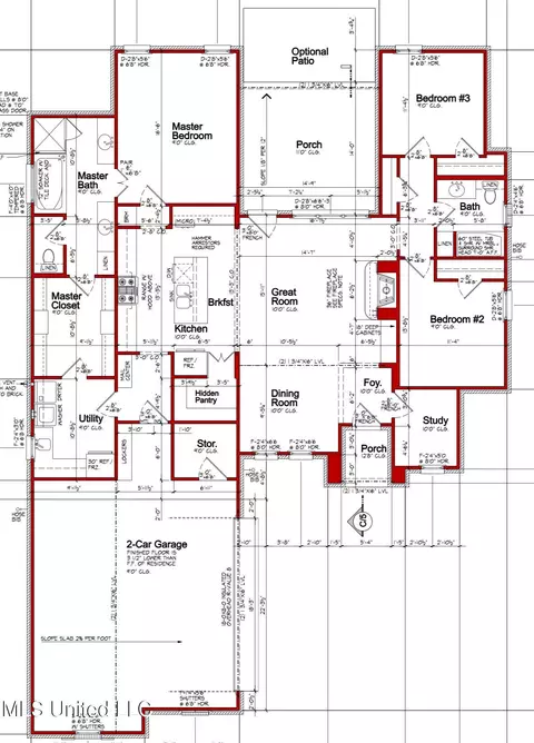 Floorplan - 440 Aurora Cir, Canton, MS 39046 photo 1 of 1
