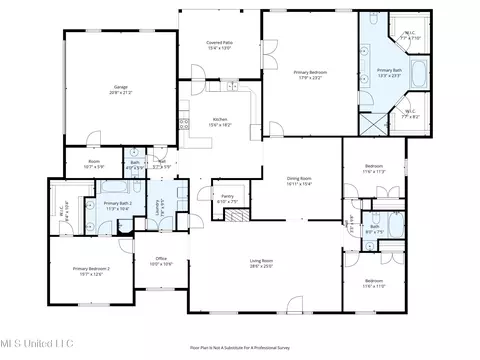 Floorplan - 190 Anthony Dr, Nesbit, MS 38651 photo 1 of 1