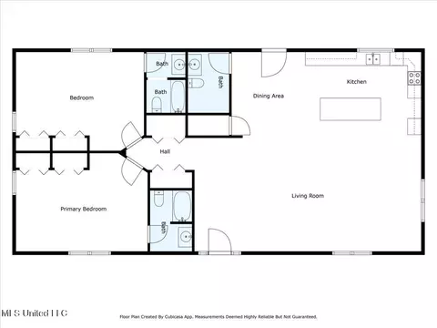Floorplan - 2215 Plum Point Rd, Pope, MS 38658 photo 1 of 1