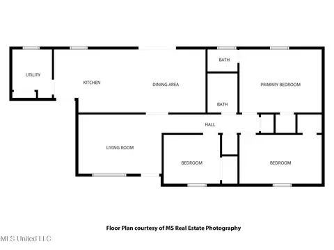 Floorplan - 95 Driftwood Dr, Lucedale, MS 39452 photo 1 of 1