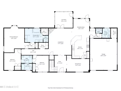 Floorplan - 2255 Appleton Dr, Southaven, MS 38672 photo 1 of 3