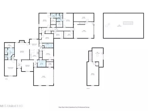 Floorplan - 33 W Foxwood Cir #W, Hernando, MS 38632 photo 3 of 3