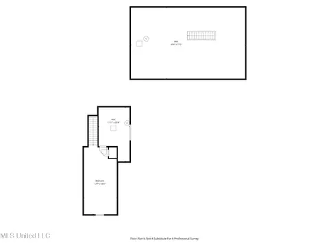Floorplan - 33 W Foxwood Cir #W, Hernando, MS 38632 photo 2 of 3