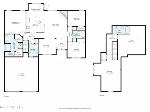Floorplan - 67 E Shady Lane Cv, Hernando, MS 38632 photo 2 of 3