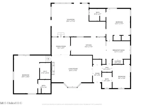 Floorplan - 3726 Greenwich St, Jackson, MS 39216 photo 1 of 1
