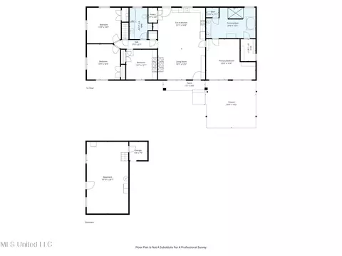 Floorplan - 25 S Robertson Rd, Hernando, MS 38632 photo 2 of 3
