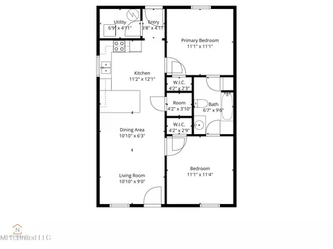 Floorplan - 196 Easley Rd #D, Lucedale, MS 39452 photo 3 of 3