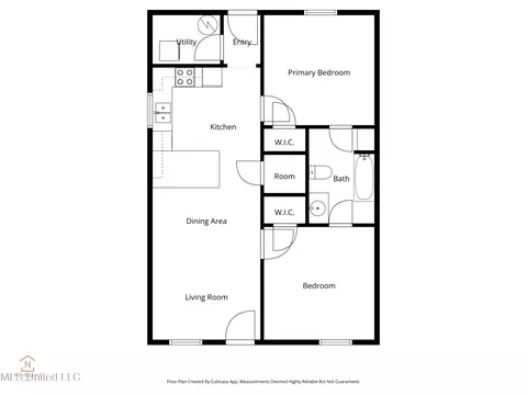 Floorplan - 196 Easley Rd #D, Lucedale, MS 39452 photo 2 of 3