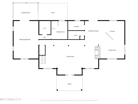 Floorplan - 17542 Jones Ln, Saucier, MS 39574 photo 1 of 3