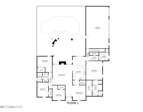 Floorplan - 116 Sky Meadow Rd, Flora, MS 39071 photo 2 of 3