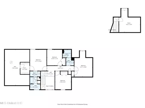 Floorplan - 4445 Robertson Gin Rd, Hernando, MS 38632 photo 2 of 4