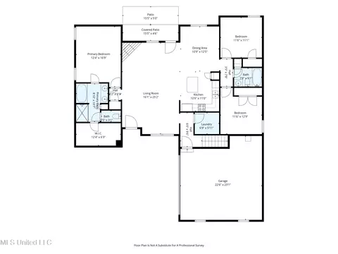 Floorplan - 1802 Millers Cv, Nesbit, MS 38651 photo 1 of 3