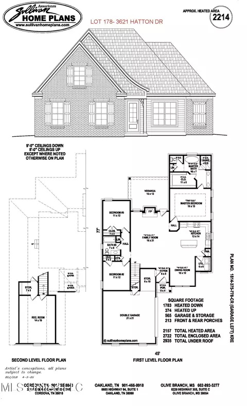 Floorplan - 3621 Hatton Dr, Nesbit, MS 38651 photo 1 of 3