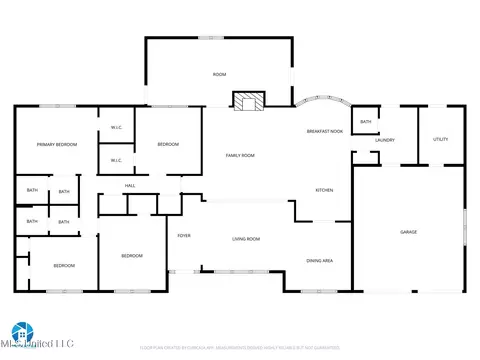 Floorplan - 521 Mockingbird Dr, Long Beach, MS 39560 photo 1 of 1