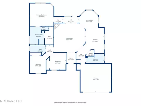 Floorplan - 5516 Alakoko Pl, Diamondhead, MS 39525 photo 2 of 2