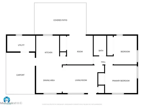 Floorplan - 614 W Second Ave, Wiggins, MS 39577 photo 1 of 1