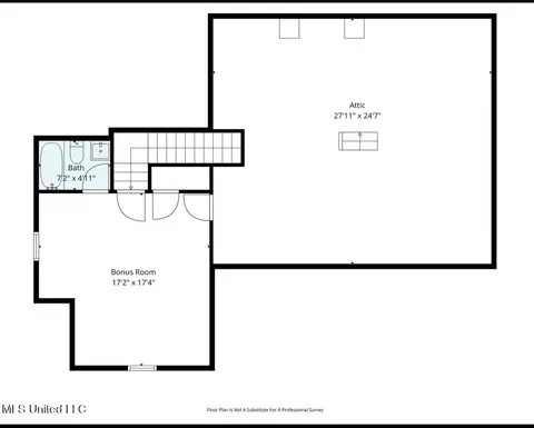 Floorplan - 1207 Howell Way, Hernando, MS 38632 photo 2 of 3