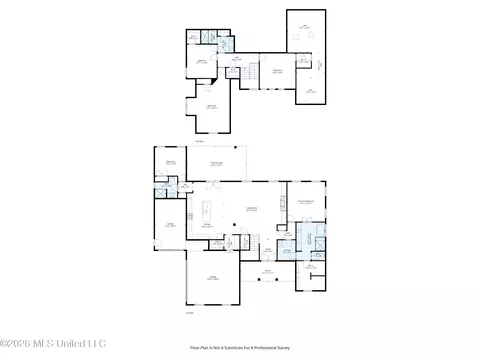 Floorplan - 1593 Tributary Dr, Hernando, MS 38632 photo 1 of 1