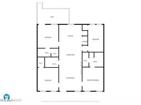 Floorplan - 1003 Finley St, Long Beach, MS 39560 photo 2 of 2