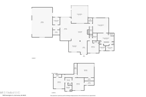 Floorplan - 7899 Remington Cv, Hernando, MS 38632 photo 3 of 3
