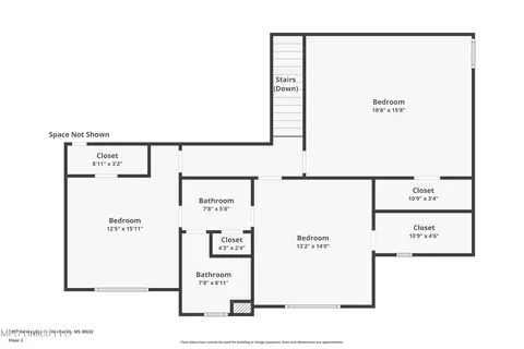 Floorplan - 7899 Remington Cv, Hernando, MS 38632 photo 1 of 3
