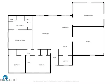 Floorplan - 1061 E Mchenry Rd, Perkinston, MS 39573 photo 1 of 1