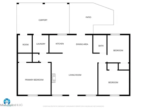 Floorplan - 123 Carl Taylor Rd, Wiggins, MS 39577 photo 1 of 1