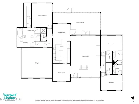 Floorplan - 3555 Bonner Dr, Olive Branch, MS 38654 photo 3 of 4